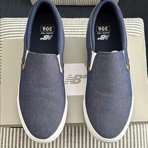 New Balance Blue Slip-On Men's Sneakers